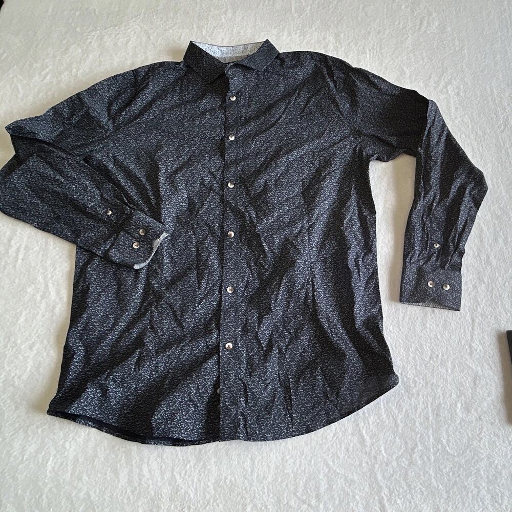 Cotton Billy London UK Men's Shirt, XXXL, 3XL, Slim Fit, Long Sleeve.